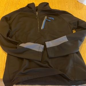 Mens The North Face quart zip jacket size Large